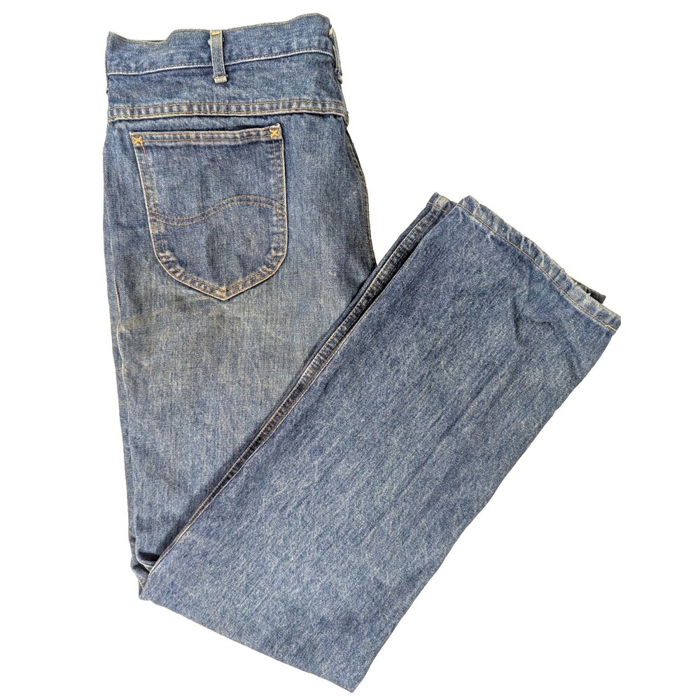Lee Men's Jeans 40x34 Medium Blue